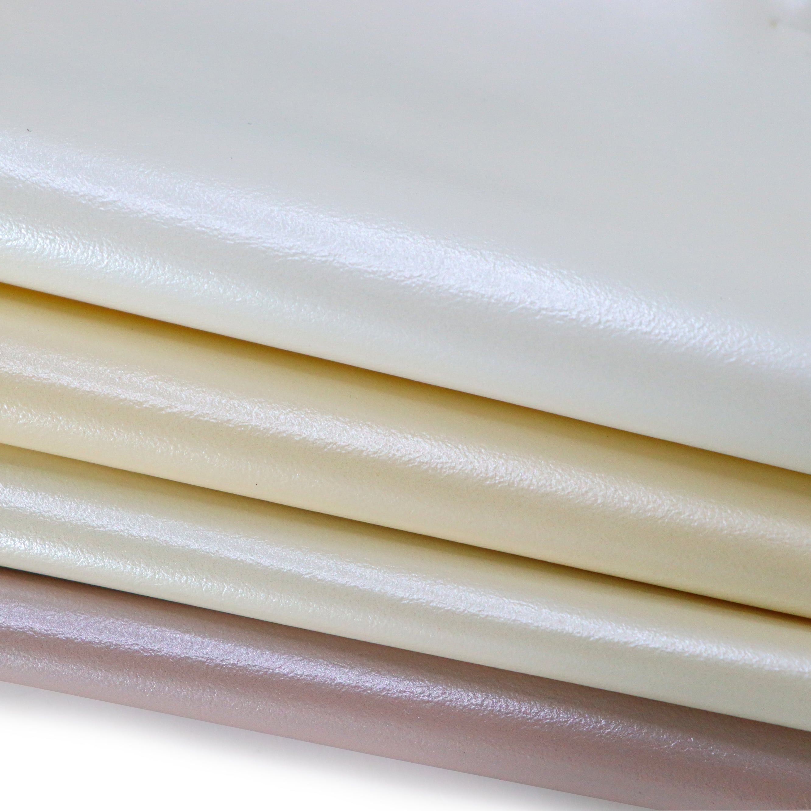 Glossy Eco-friend Lichi Pattern Solvent-free PU Leather Faux Leather manufacture