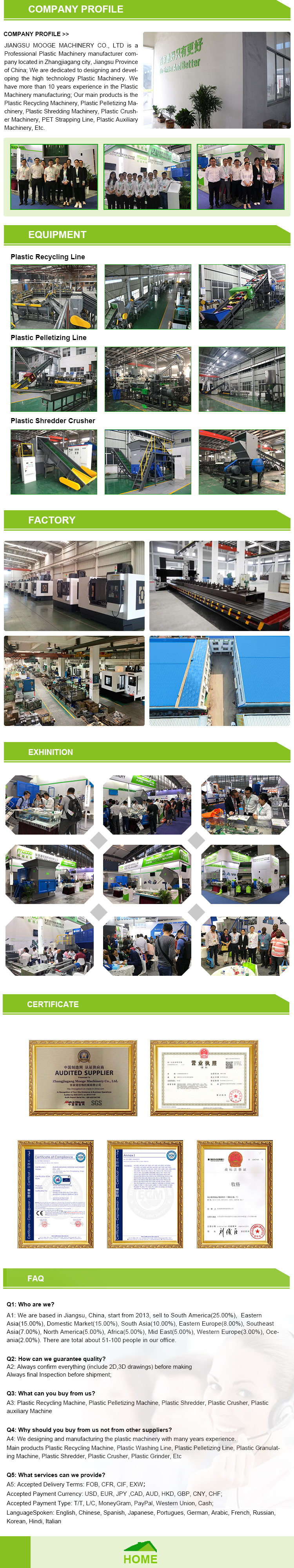 Scrap Juice Bottle PET Washing Machine Plastic Bottle Recycling Line details