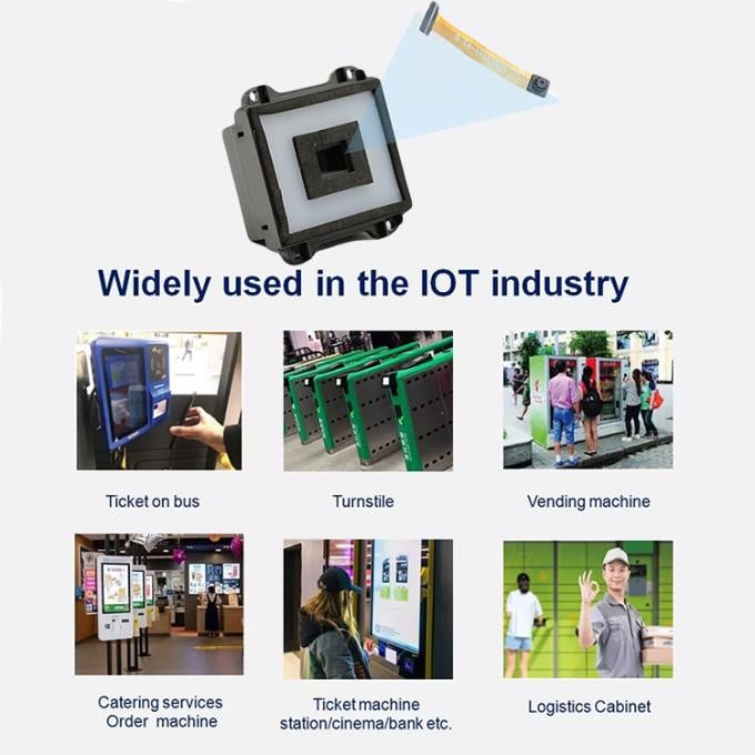 1D 2D Million Barcode Scanner Module Opaque Long Distance Scanning 0