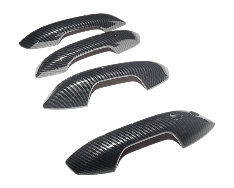 Exterior Accessories New Style High Quality ABS Imitate Carbon Door Handle Protection Cover For BYD Atto 3 Yuan Plus details