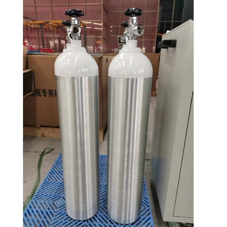 Best price DOT Standard Food grade Aluminum 20lb CO2 Gas Cylinder manufacture