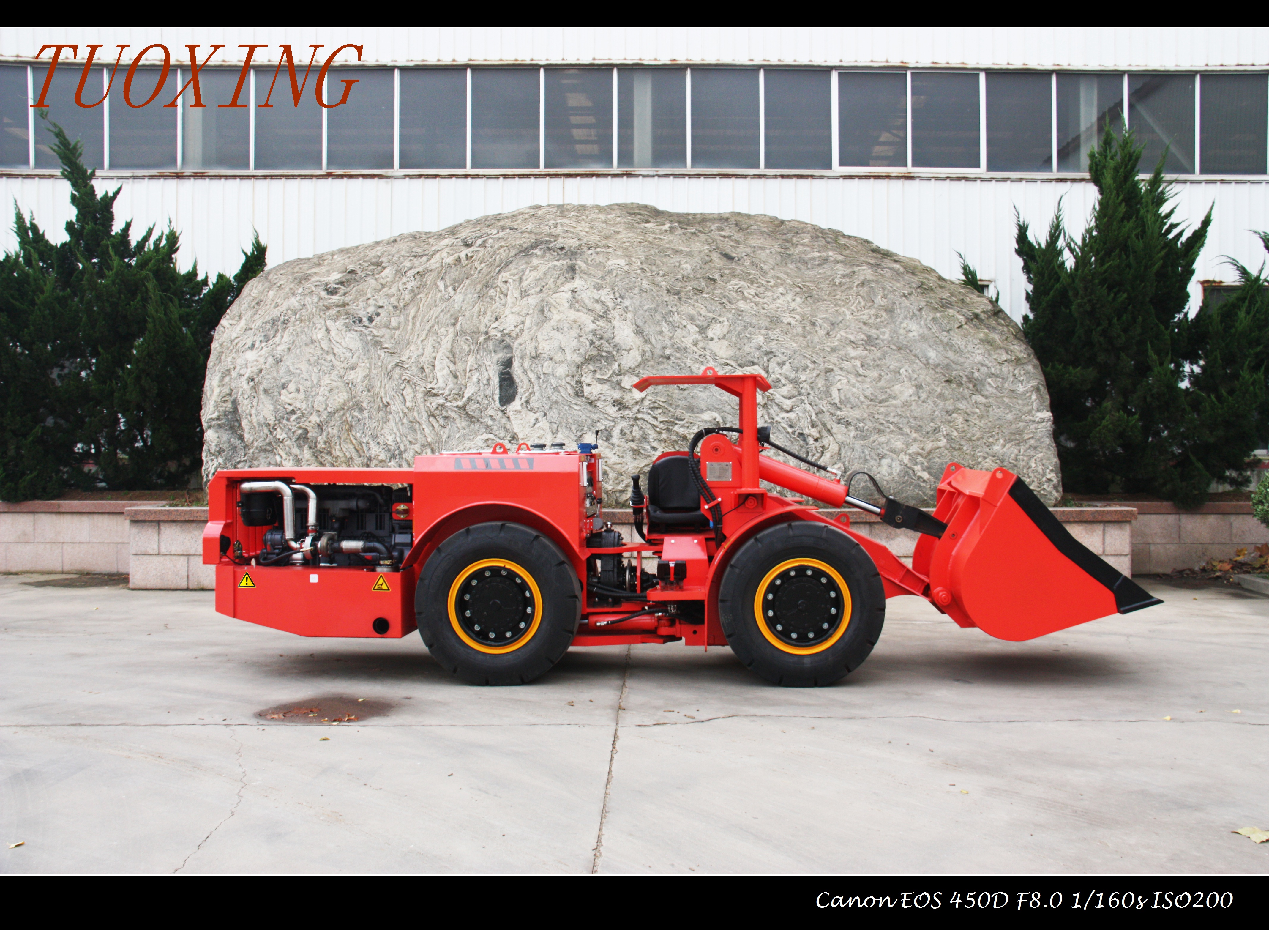 TuoXing China Made 10.00-10 Tire Loader TC-0.75 Articulated Scooptram manufacture
