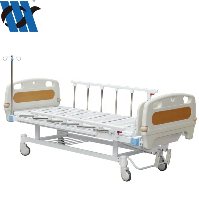 Yc-t2611k Youngcoln Professional Manufactures Adjustable Medical Bed Cheap Price ABS Foldable Hospital Bed Manual supplier