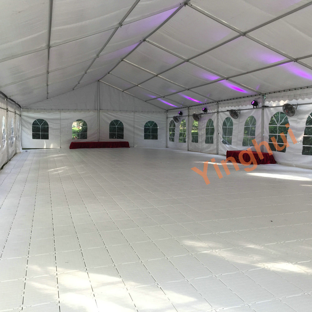 T-05 PP Medical Tents Floor Modular Plastic Ground Suspended Flooring Panels System for Temporary Medical Facilities factory