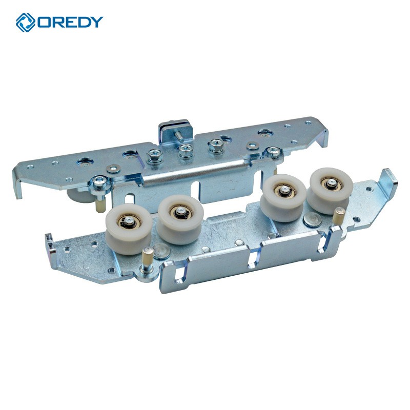 OREDY Large load-bearing pulley device for automatic sliding door operator details