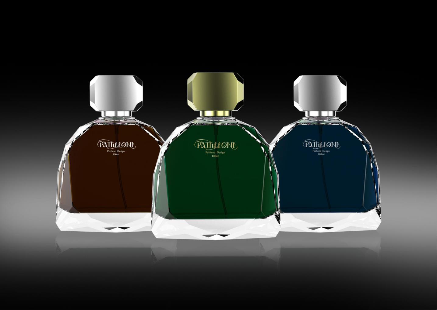 Custom OEM Luxury Perfume Package Bottle 50ml 100ml Empty Fancy Perfume Bottle Glass manufacture