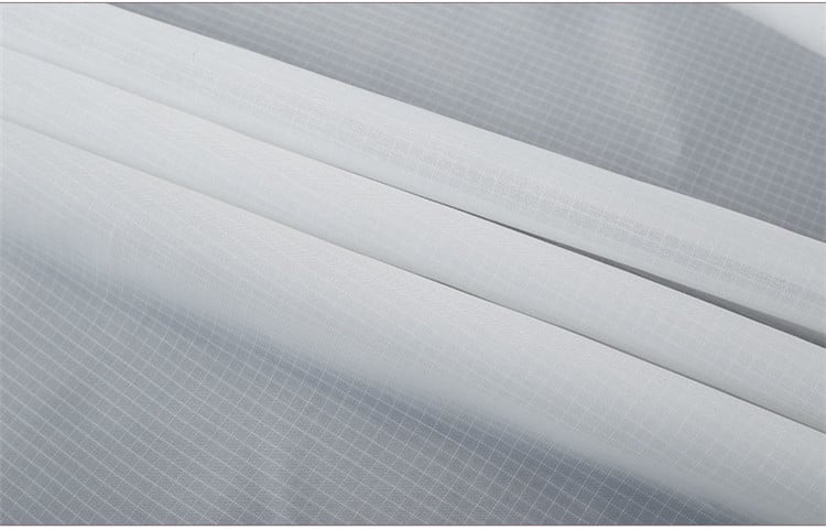 Environmental cloth plain woven polyester 210t 70d polyester ripstop fabric for garment details