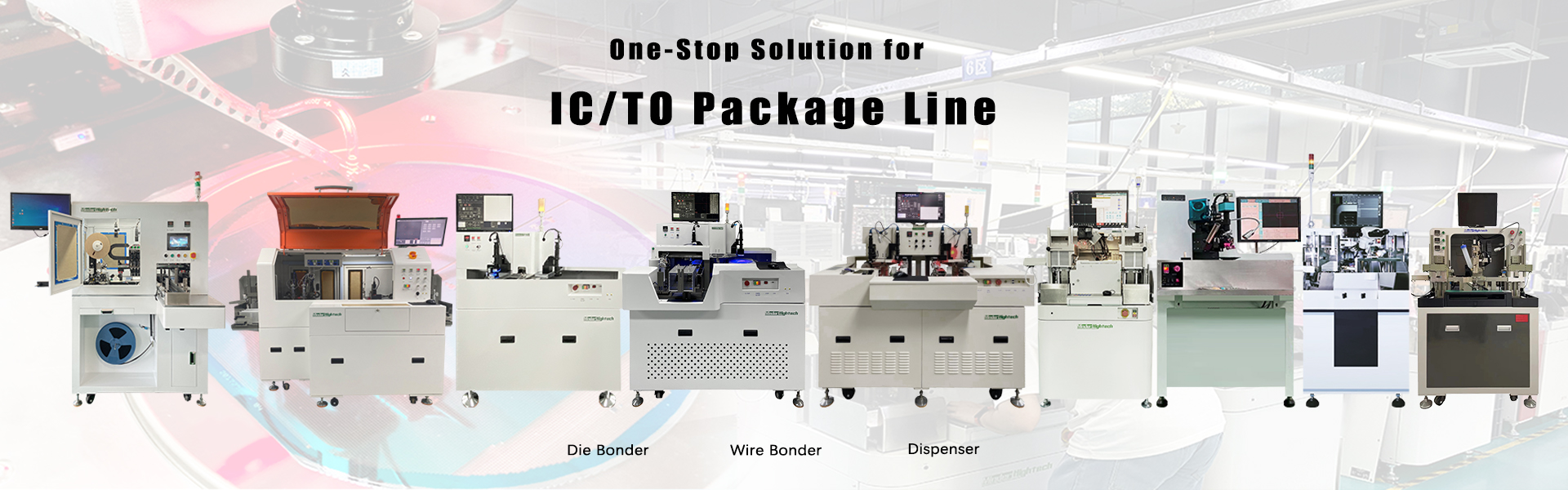 IC Package line semiconductor equipment Multiple Die Attach Equipment supplier