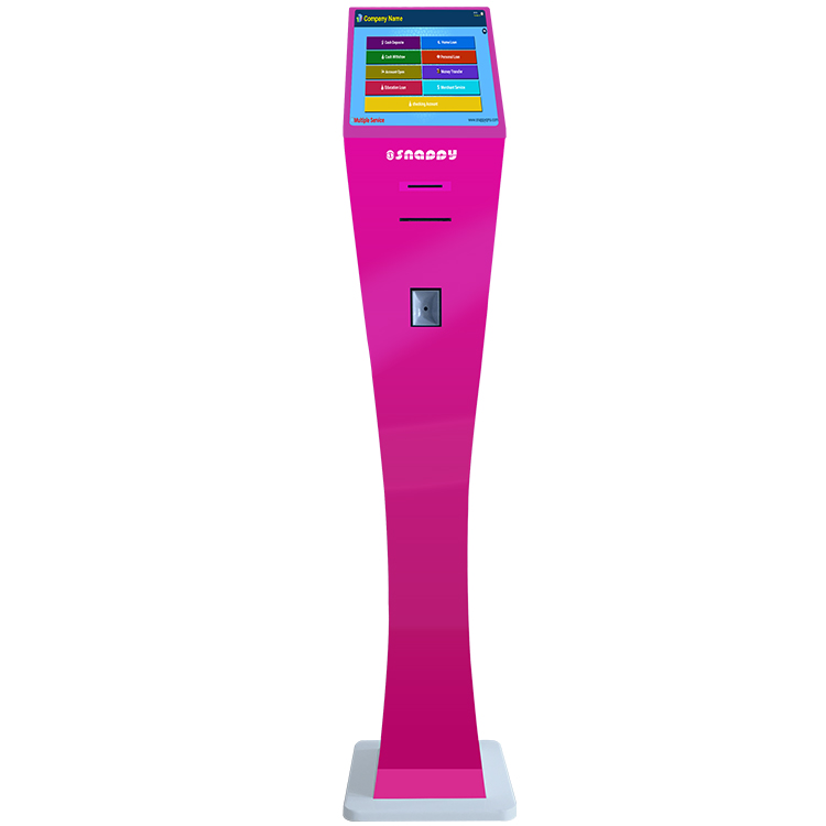 8" 10" 14" 15.6" 32" Inch Queue Management System Ticket Dispenser Floor stand Built-in Sever With TD Ticket Printer details