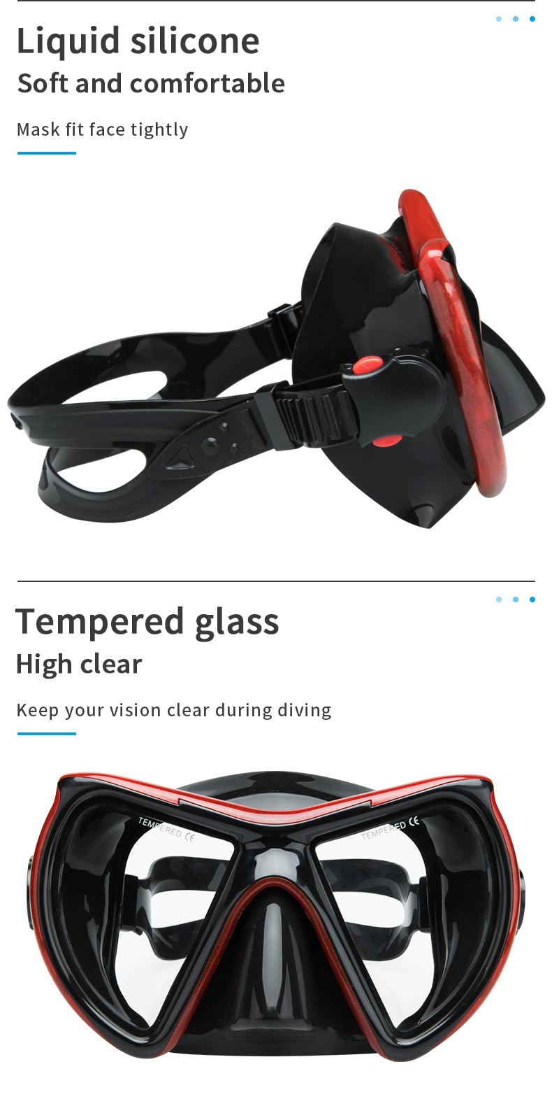 Amazon top sale snorkeling mask the best juniors adullts scuba diving mask supplier