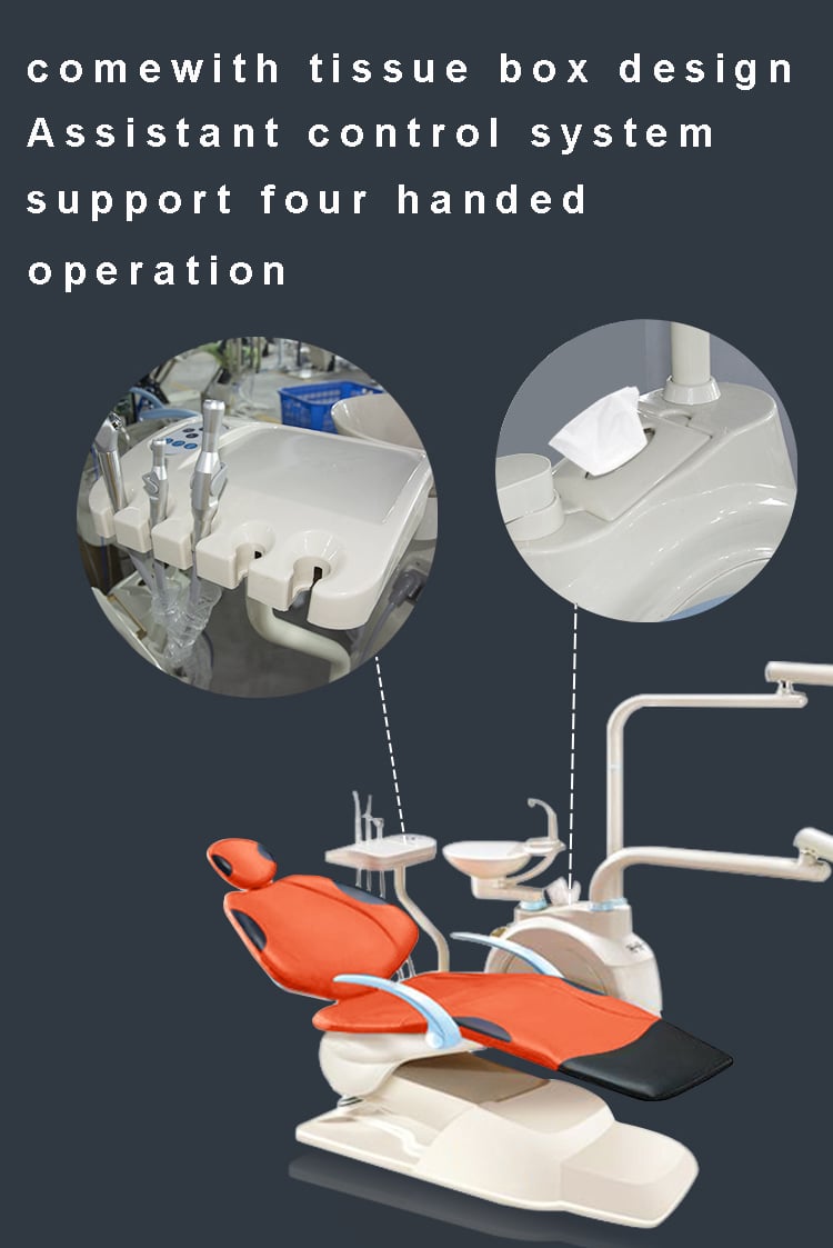 New Dental Chair with ce,iso Portable Dental Chair Product Dental-chairs-unit-price Dental Equipment supplier