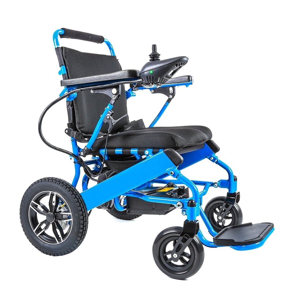 KSM-601P Reclining Electric Wheelchair with 20.5 inch Seat Width 150 kgs Load for Outdoor Use Heavy Duty Power Wheelchairs