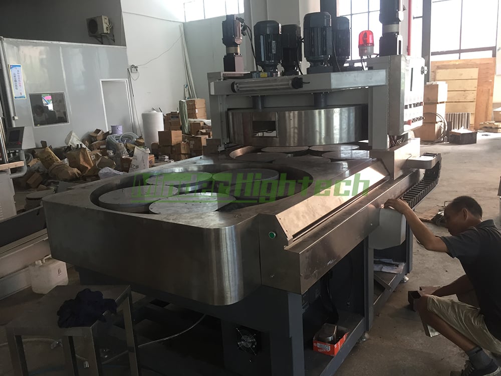 Aluminum alloy high-precision plane polishing equipment/Single/flat polishing machine available from stock/Vertical grinder manufacture