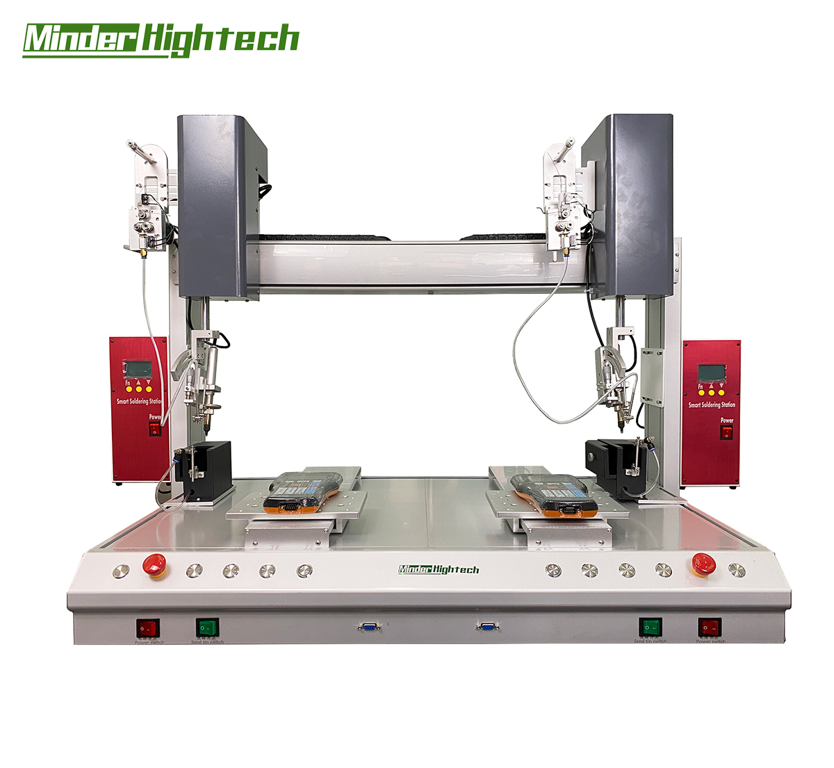 Non-standard custom gantry soldering machine/customization 4axis Gantry Robot Solder/Large platform soldering robot details