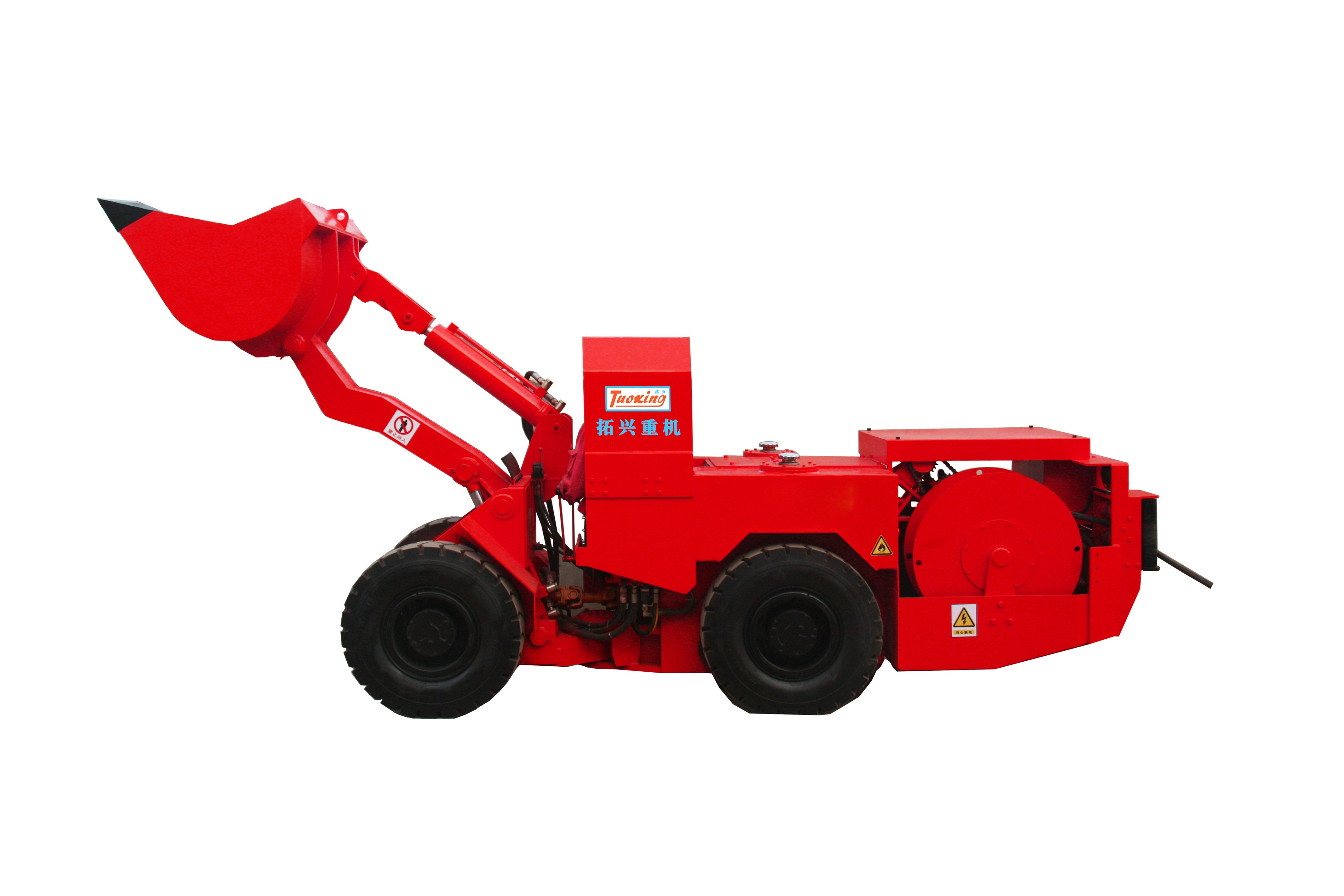 TC-0.5E Wheel Electric LHD Underground Loader Special Mining Tunnel Mucking Machine Front Loader supplier
