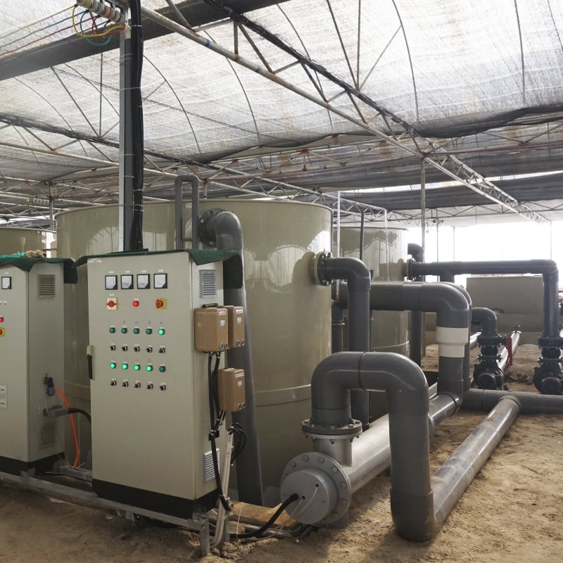 Indoor Aquaculture Fish Farms Equipment System supplier