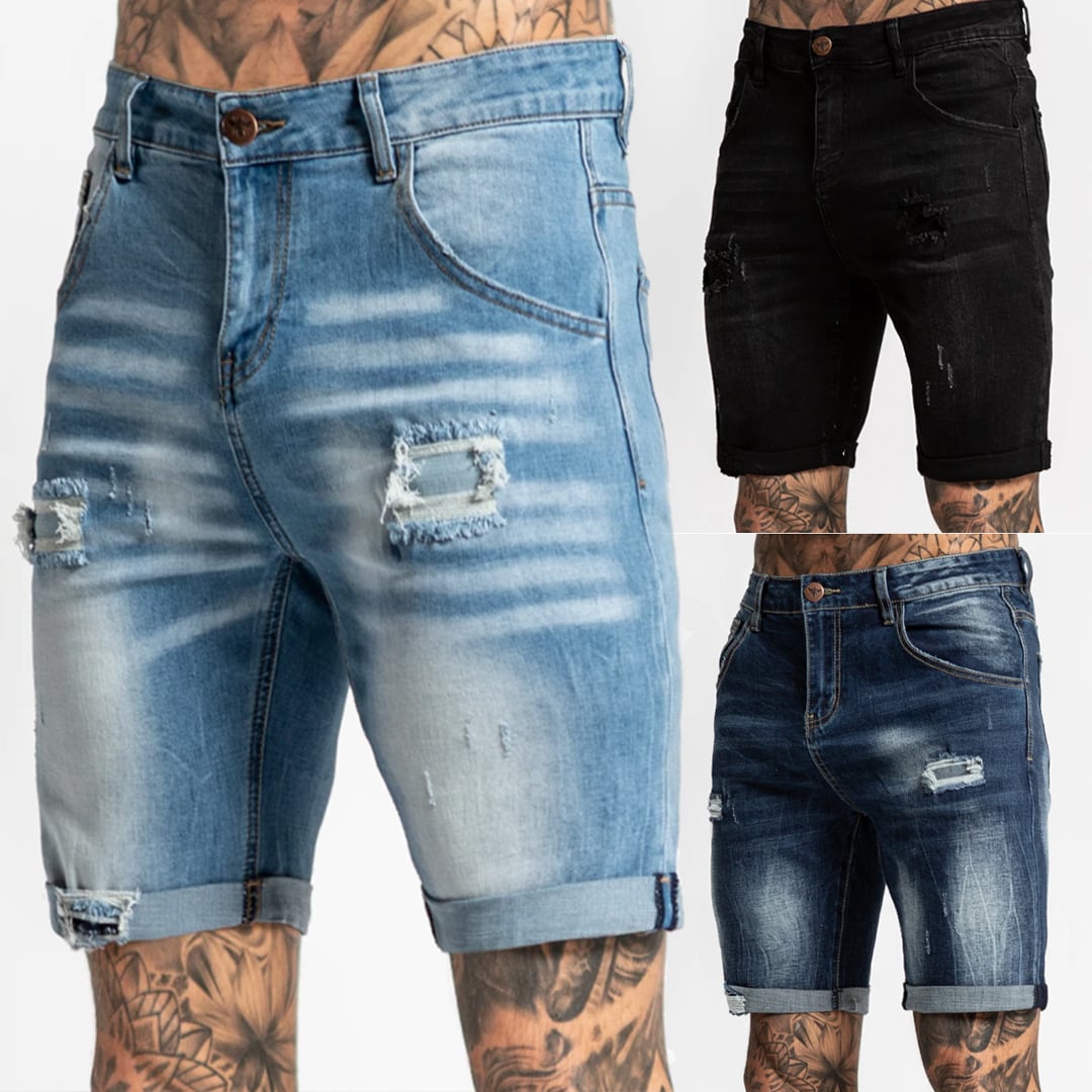 Cotton Summer Shorts Men Denim factory