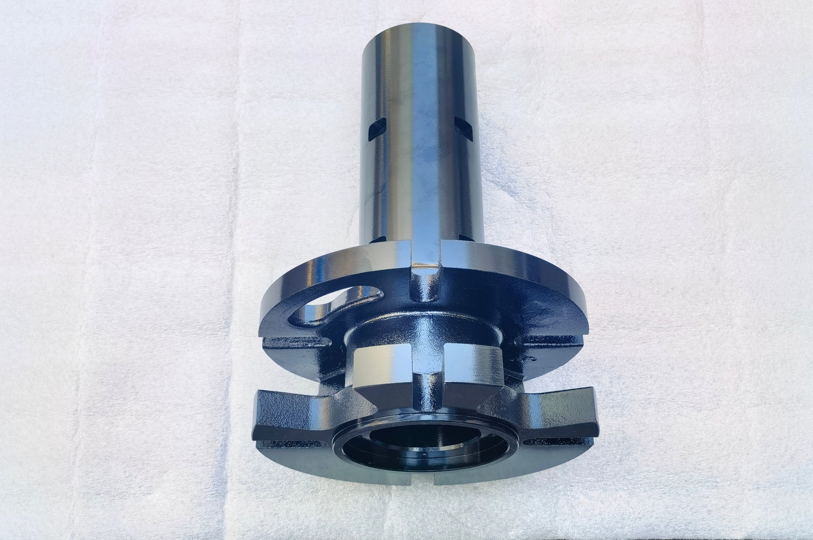 Custom flange cnc machining Cast Iron Foundry Grey Iron Casting Sand Casting deep water pump flange part GG25 GJL200 GJL250 factory