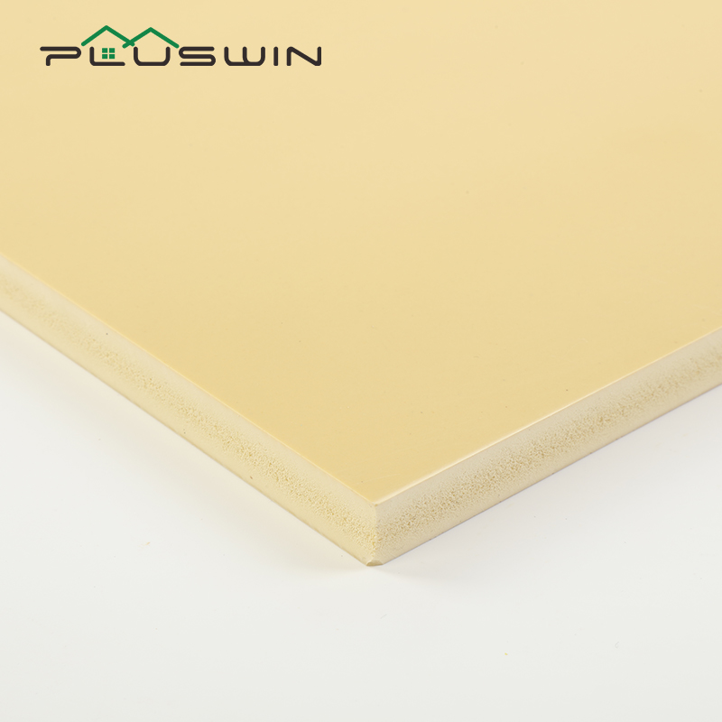 Factory wholesale wpc pvc foam sheets Wood PVC WPC foam board for furniture door wall panel supplier