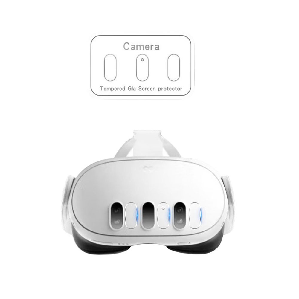 Protective Case Back Cover Precision Hole Silicone Soft Transparent Clear Tpu For Meta Quest 3 Headset Headband details