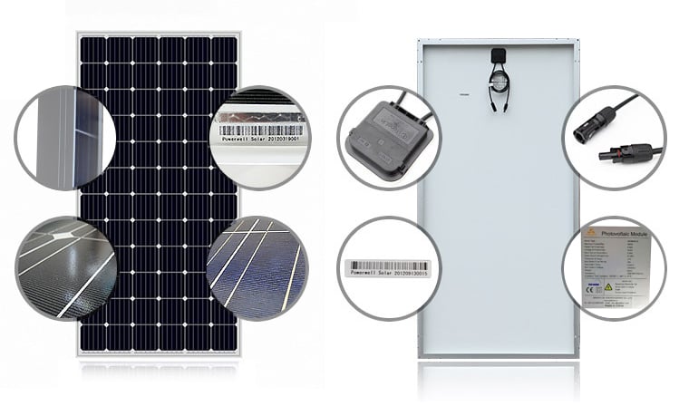 Hot sale Solar panel 800W 650W /monocrystalline panel solar 260w ~305w/ mono soler panel 500W factory