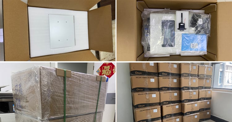 Deye On Grid Solar Inverters Three Phase String Inverter Low Voltage 50 Kw supplier