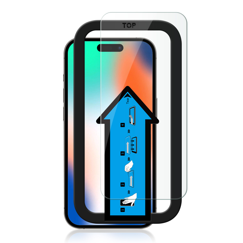 Laudtec GHM042 0.33Mm 2.5D Tempered Glass Screen Protector Accept Pre-Ordering For Iphone Max Pro Plus 15 factory