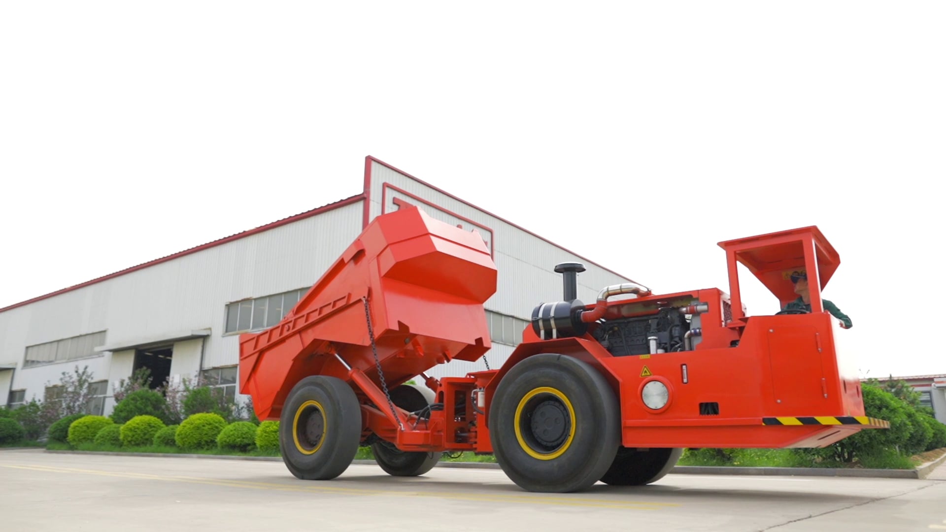 6 Ton-30 Ton Large Capacity underground mine dump truck Vehicle Hydraulic Diesel Wheel Underground Truck for Mining factory