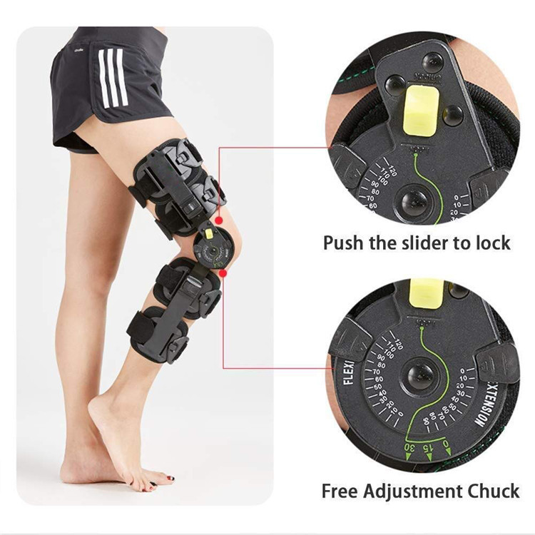 TJ-KM011详情 (4) TJ-KM011 Enhanced Medical-Grade Adjustable Knee Joint Support And Rehabilitation Fixation Brace For Secure Recovery manufacture