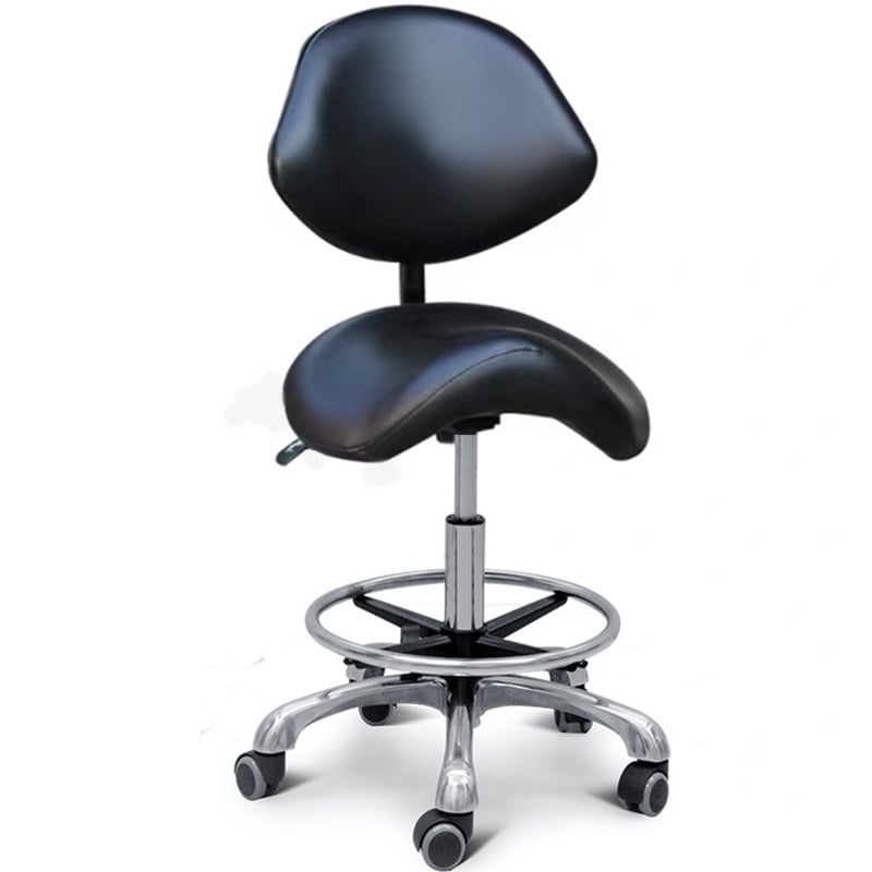 Medical Steel Dental Doctor Stool Hospital Adjustable Ergonomic Saddle Doctor Chair for Dentist manufacture