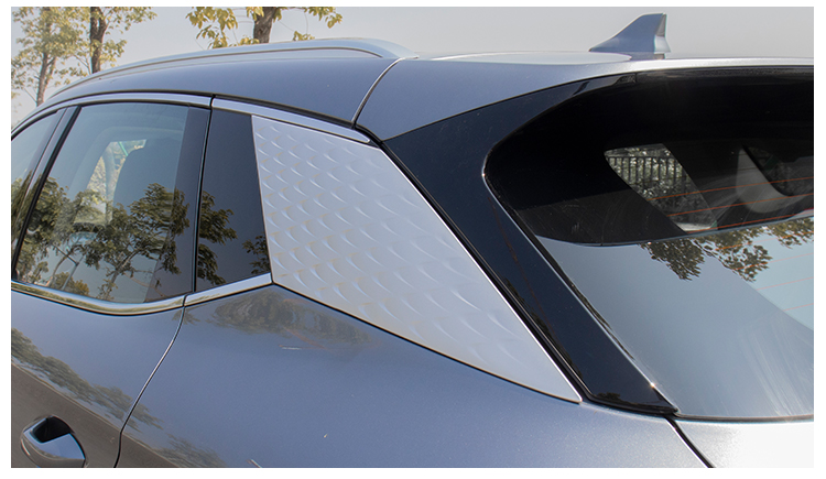 High Quality Car Exterior Decorative Accessories Rear Side Window Panel Cover C-Pillar Trim Panel For BYD ATTO 3 Yuan Plus supplier