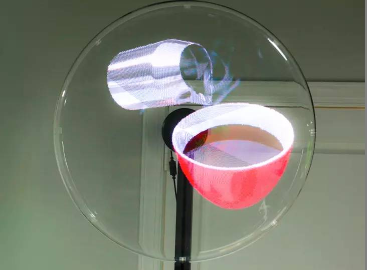 2023 New Technology 4 Blades 3d Hologram Display 50 cm Hologram Fan 3d Holographic Display Hologram manufacture