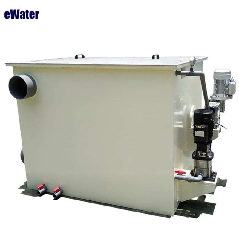 Intensive Indoor RAS Fish Farming Aquaculture PP Tanks/Rotary Drum Filter/Protein Skimmer manufacture