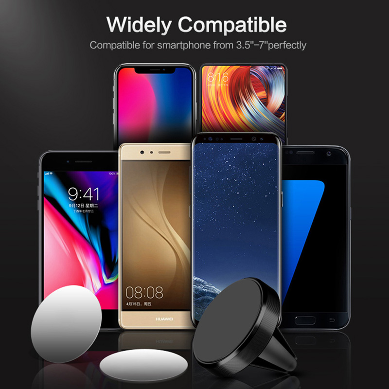 Laudtec Custom Logo Smartphone Magnet Car Mount Magnetic Car Phone Holder For iPhone 13 12 11 factory