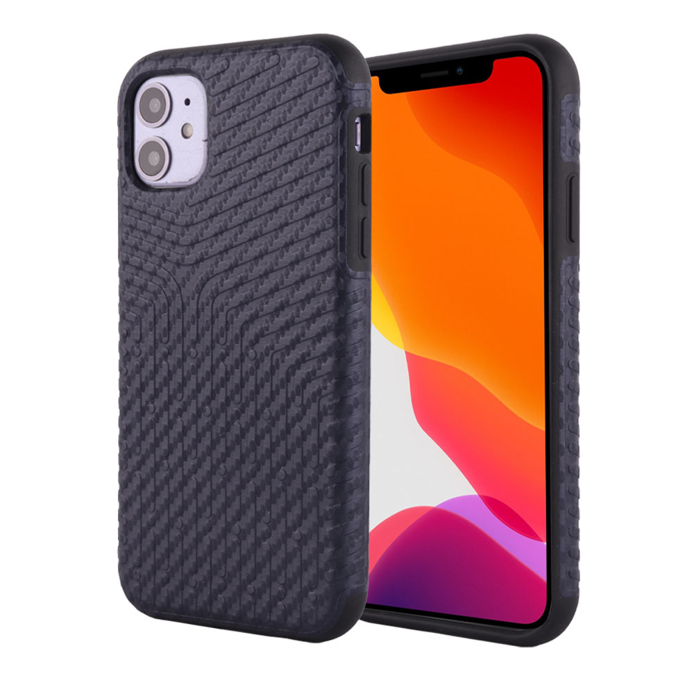 Étui Téléphone Tpu Pc Pour Iphone 11 Étuis Mobiles Doux Coque Silicone Protection de Lentille de Caméra Couverture Complète Colorée Mate