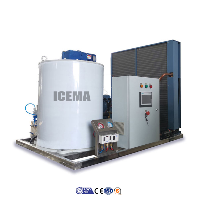 ICEMA 10T Ice Snow Flake Making Machine factory