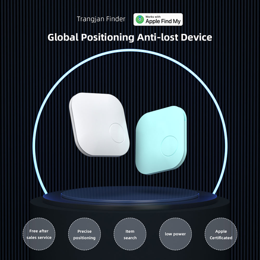 Laudtec CZQ01 Apple Mfi Certified Gps Anti Lost Locator Finder Airtag Tracker For Wallet Card Keys Bags Dog Cat manufacture