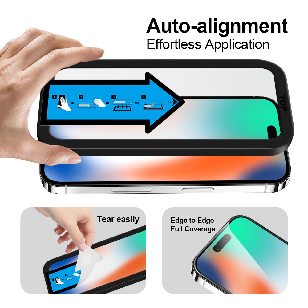 Laudtec GHM042 0.33Mm 2.5D Tempered Glass Screen Protector Accept Pre-Ordering For Iphone Max Pro Plus 15 factory