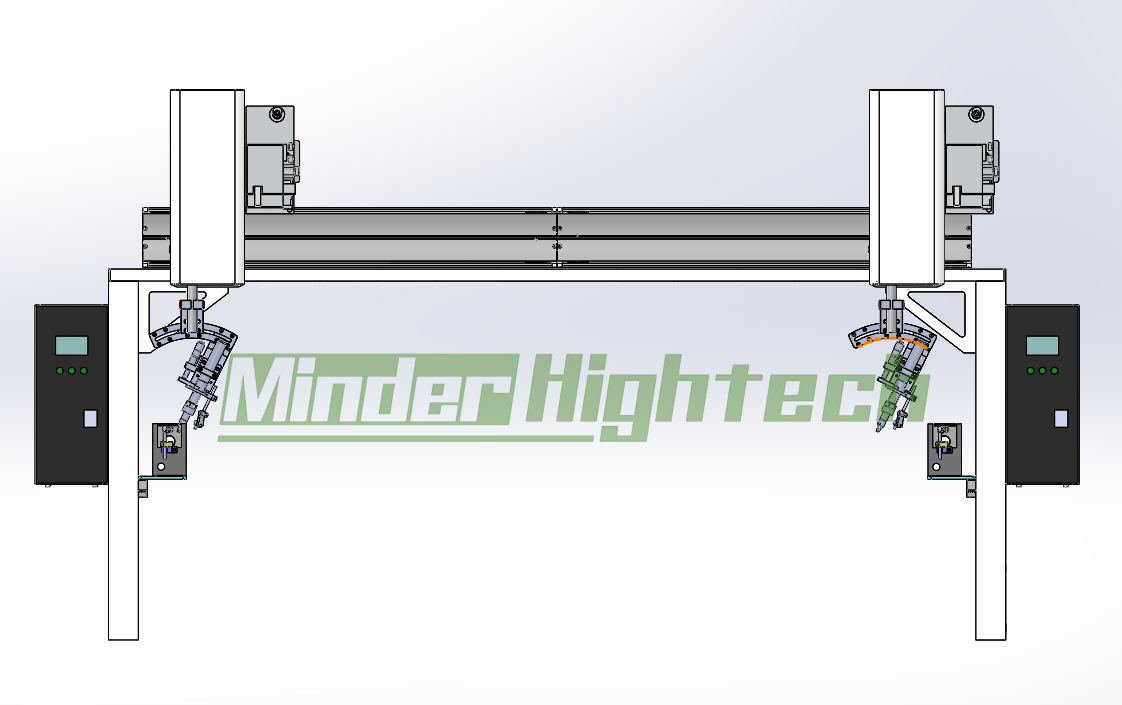 Non-standard custom gantry soldering machine/customization 4axis Gantry Robot Solder/Large platform soldering robot supplier