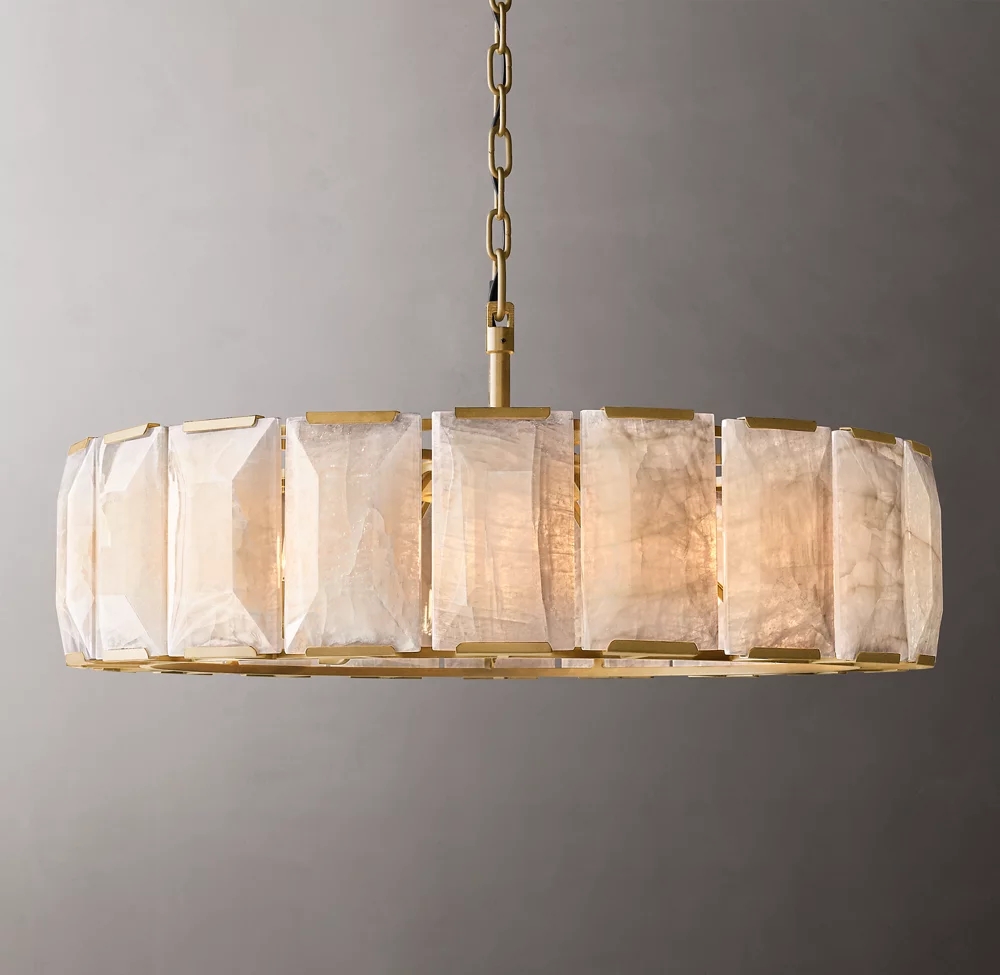 Custom Creative Nordic Living Room Restaurant Pendant Light Villa Hotel Bedroom Luxury Marble Chandelier supplier