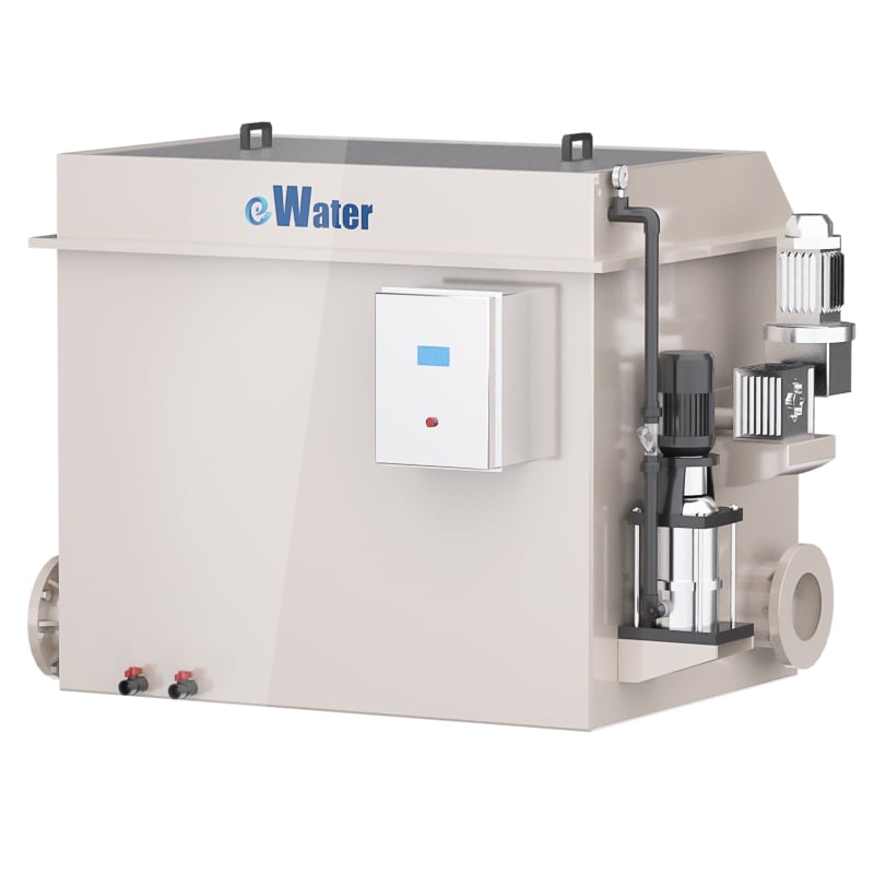 Aquaculture Water Rotary Drum Filter For Fish And Shrimp Equip RAS System supplier