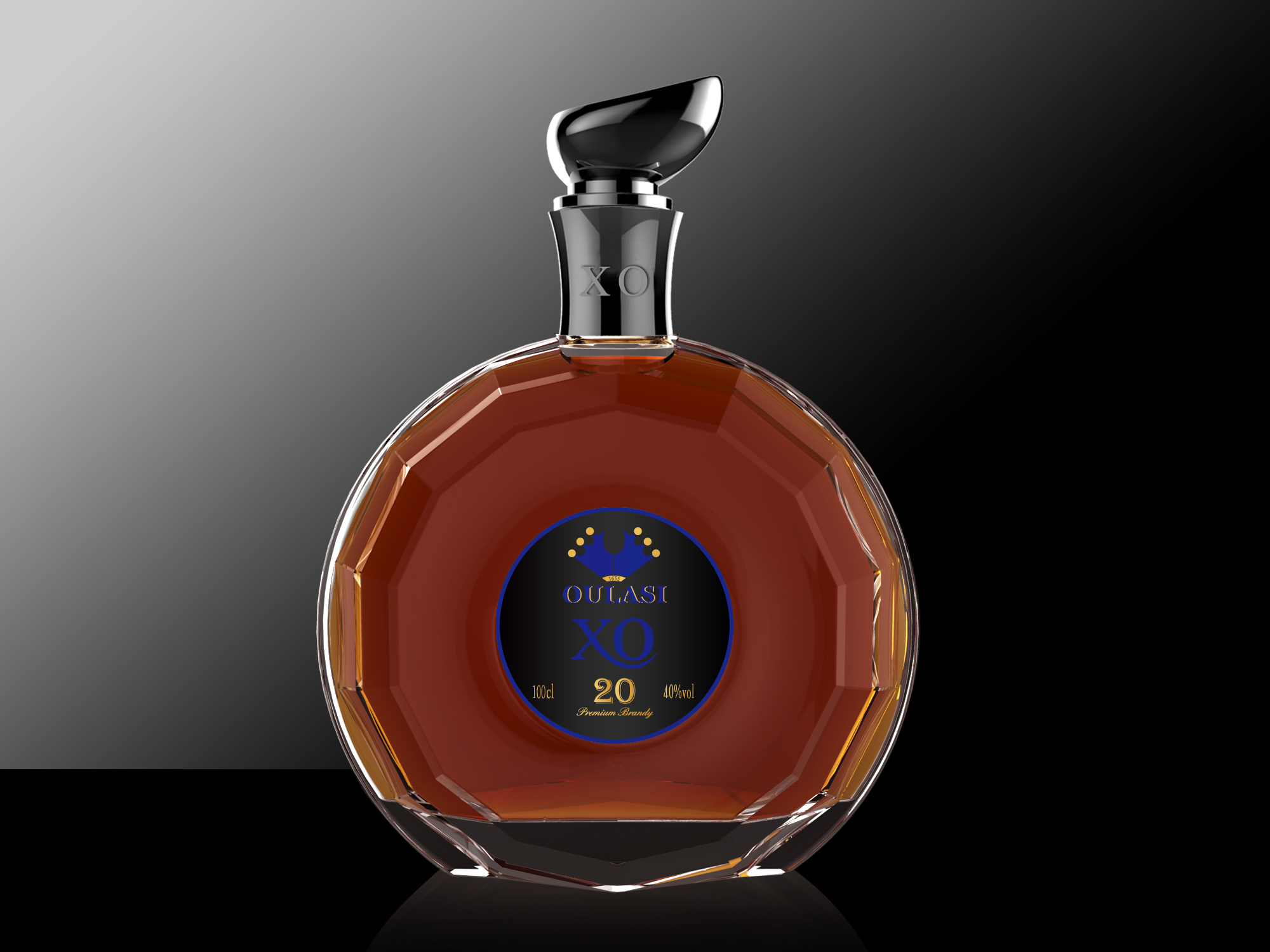 glass bottles spirit liquor bottle Tequila whiskey brandy vodka RUM JIN 700ml glass bottle factory