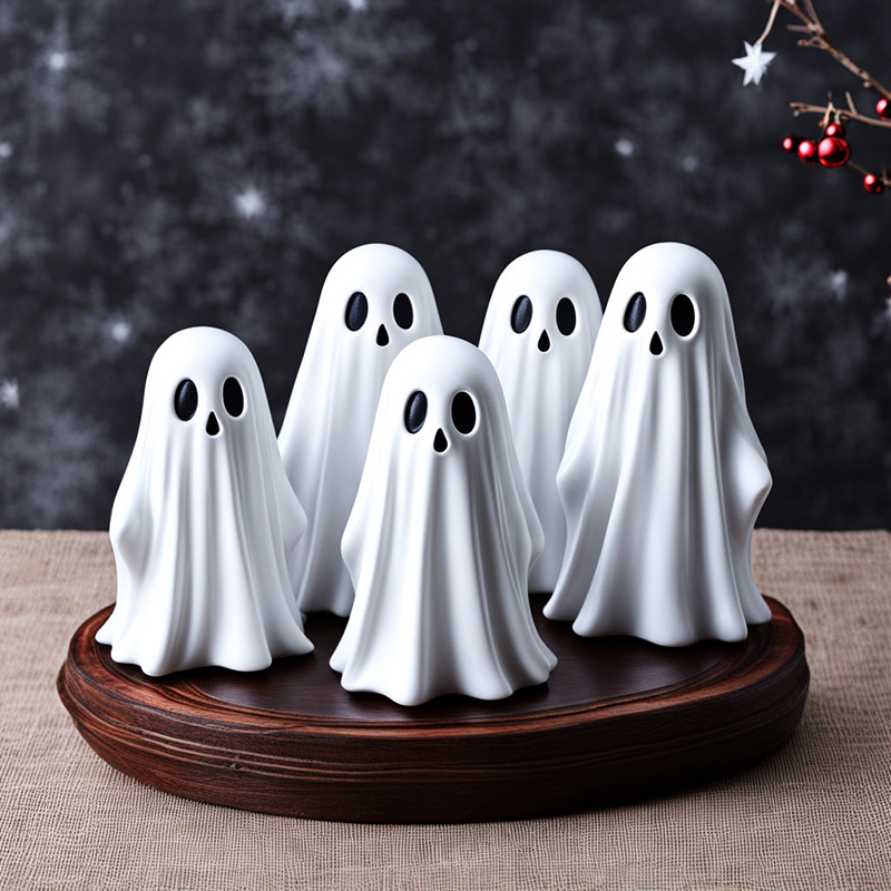 Halloween outdoor horror cute dwarf ghost figurine ornaments supplier