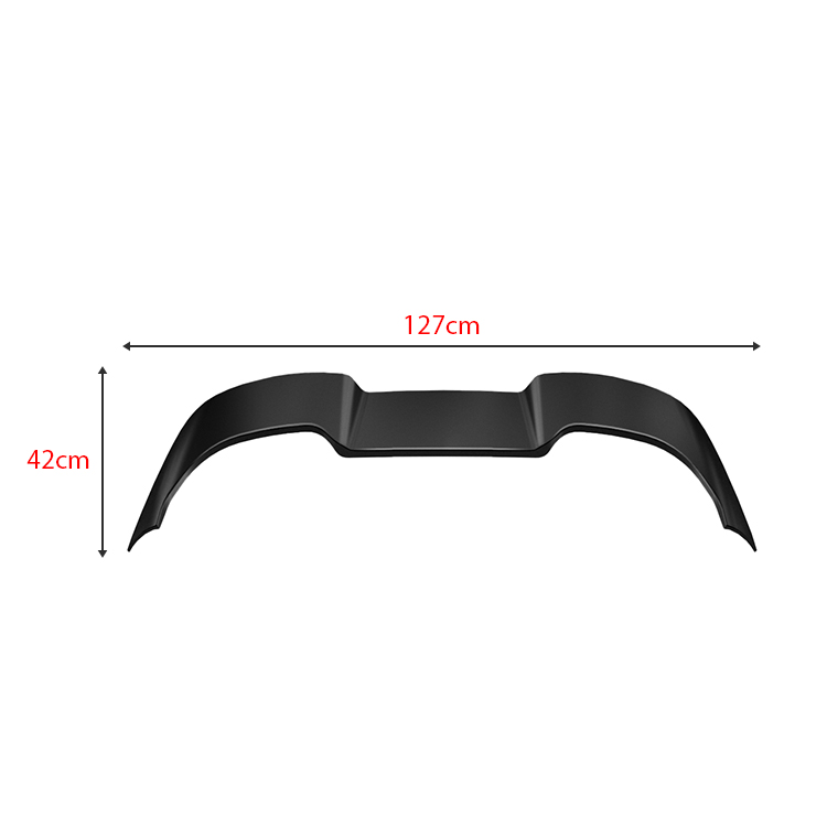 Car Rear Roof Wing Spoiler ABS Carbon Fiber Rear Trunk Spoilers For BYD ATTO 3 Atto3 Yuan Plus Accessory factory