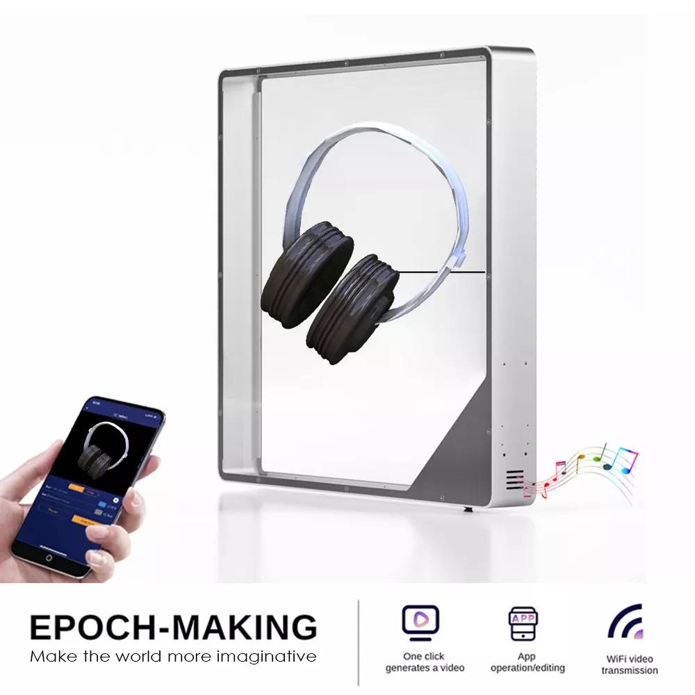 Direct factory 2023 New model 3d Hologram Display 52cm/65cm Hologram Fan 3d Holographic Display Hologram fan manufacture