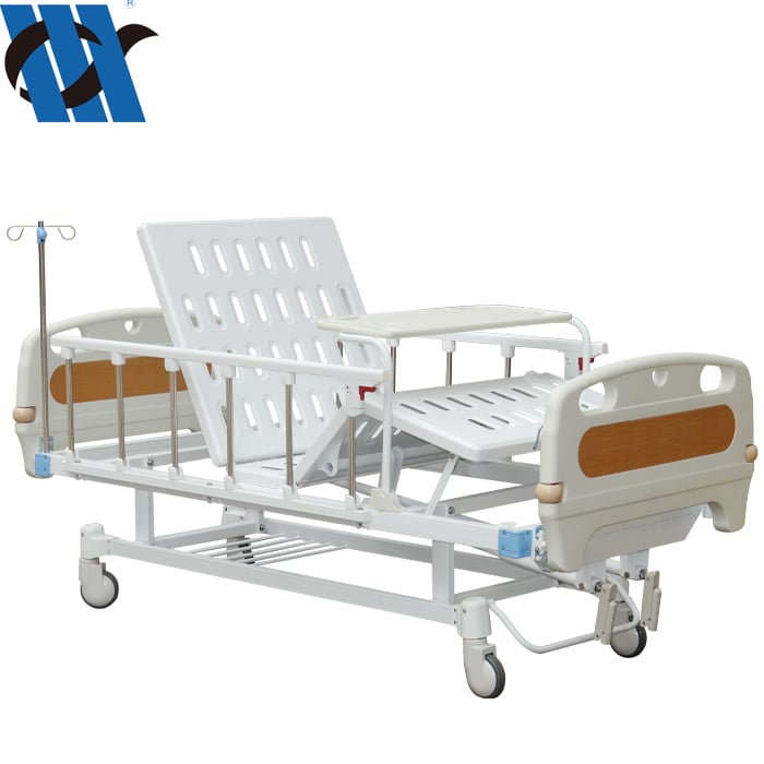 Yc-t2611k Youngcoln Professional Manufactures Adjustable Medical Bed Cheap Price ABS Foldable Hospital Bed Manual supplier
