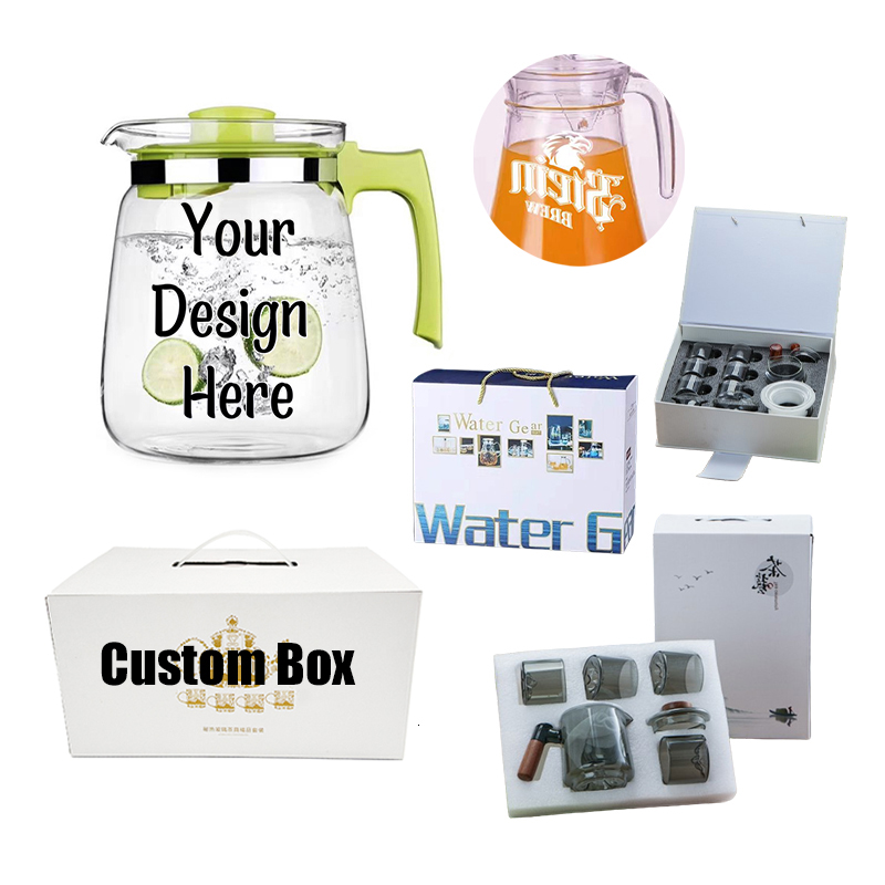 Wholesale Online Hot Sale 7pcs High Transparent Glass Teapot and Cup Set with Stainless Steel Strainer supplier