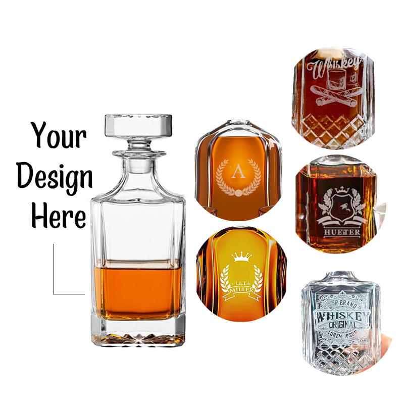 150 custom whisky personalized wholesale european box liquor decanter and glass set wine aerator pourer supplier
