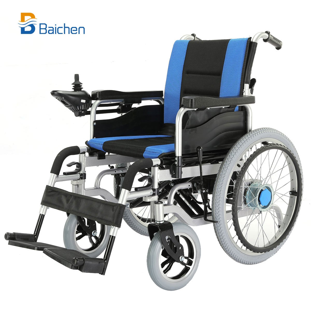 BC-ES6005 Duże Koła Składane Motorowerowe Wózki Inwalidzkie