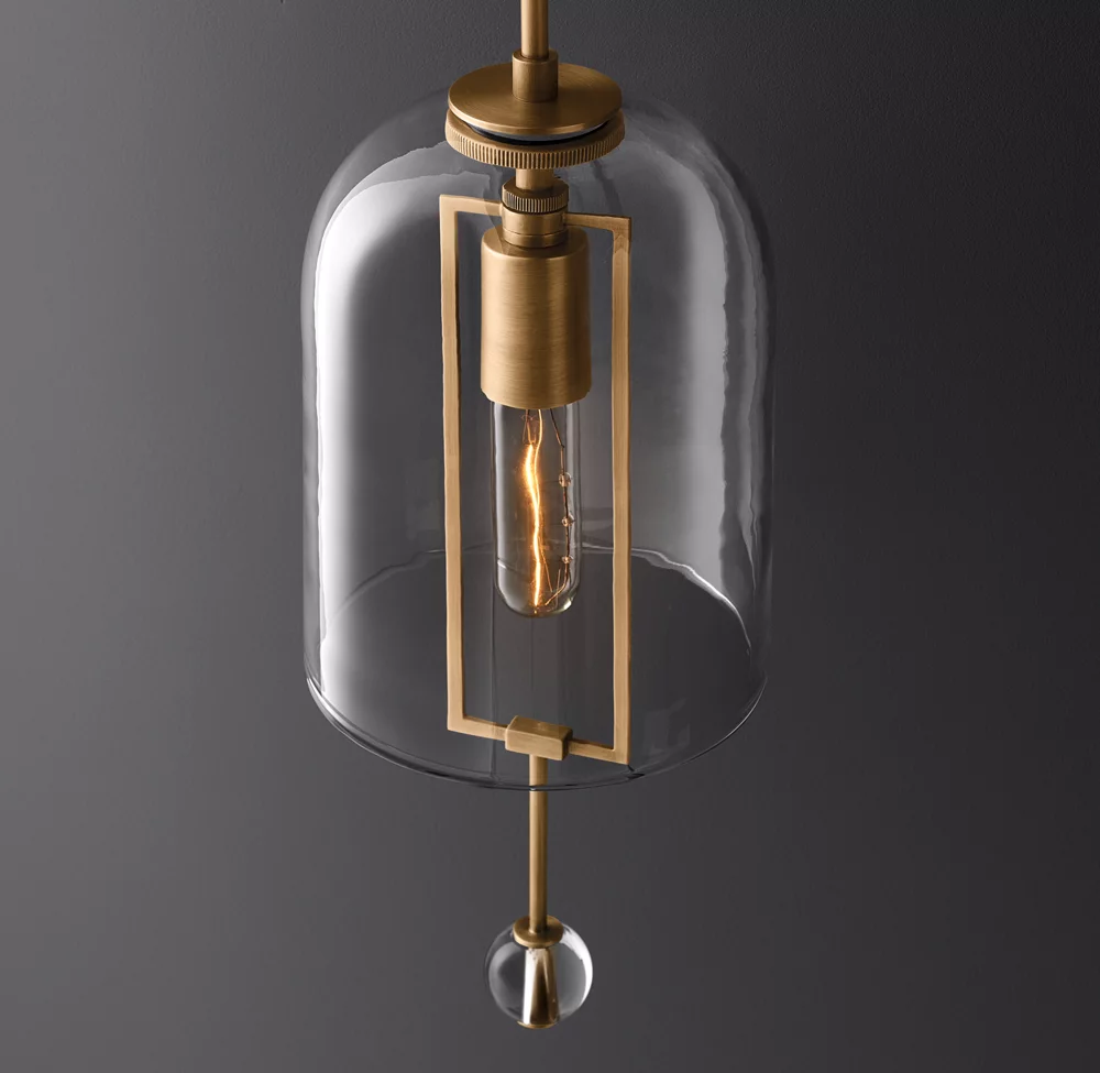 Luxury Villa Copper Wall Light Living Room Decoration Bedroom Bedside E26 Glass Wall Lamp supplier
